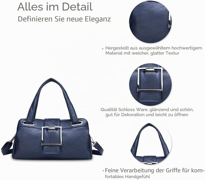 NICOLE & DORIS Damen Handtaschen Handtaschen für Damen Mode Umhängetasche Handtasche Schultertasche