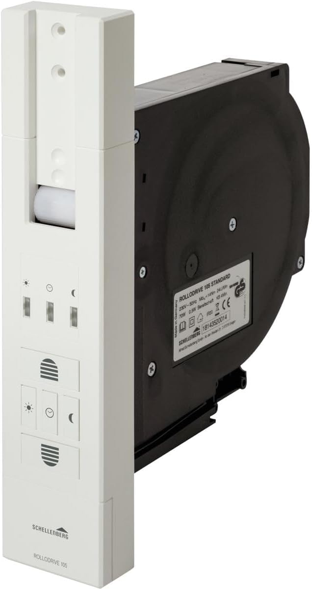Schellenberg 22710 elektrischer Gurtwickler RolloDrive 105 Standard Unterputz Rolladenantrieb für 23