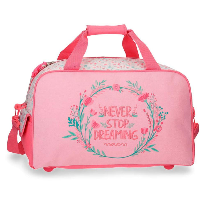 Movom Never Stop Reisetasche Rosa 45x26x20 cms Polyester, Reisetasche