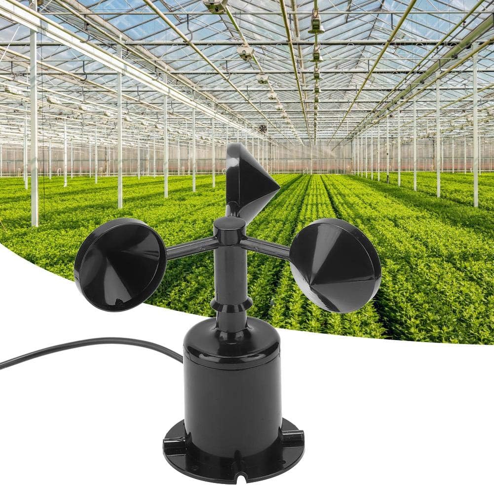 0-70 m/s Umgebungssignal Ausgang Impulstyp Kohlenstoff Windgeschwindigkeitssensor Anemometer Drei Ta