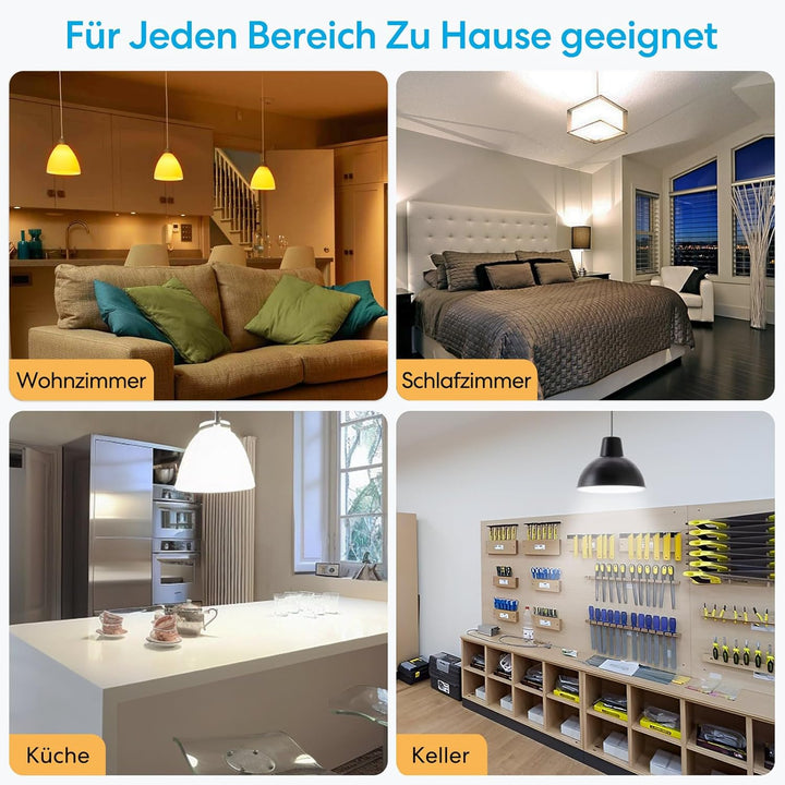 LoraTap Funk Lichtschalter Set mit 1 schwarzer Fernbedienung und 1 Empfänger, 230V Funk Einbauschalt