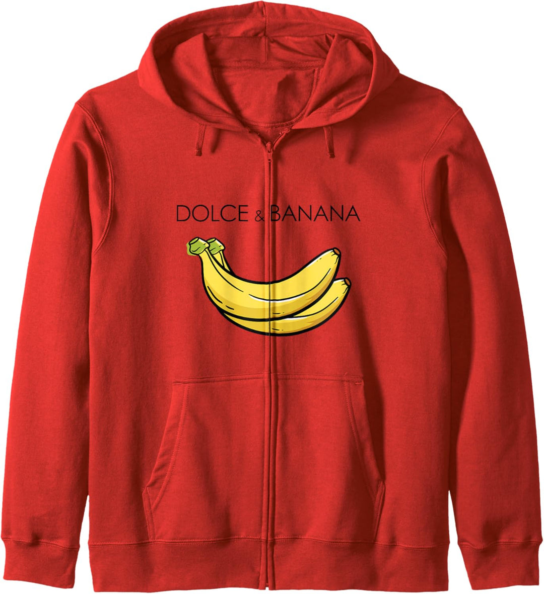 Dolce And Banana T Shirt, Funny Cute Graphic Design Banane Kapuzenjacke