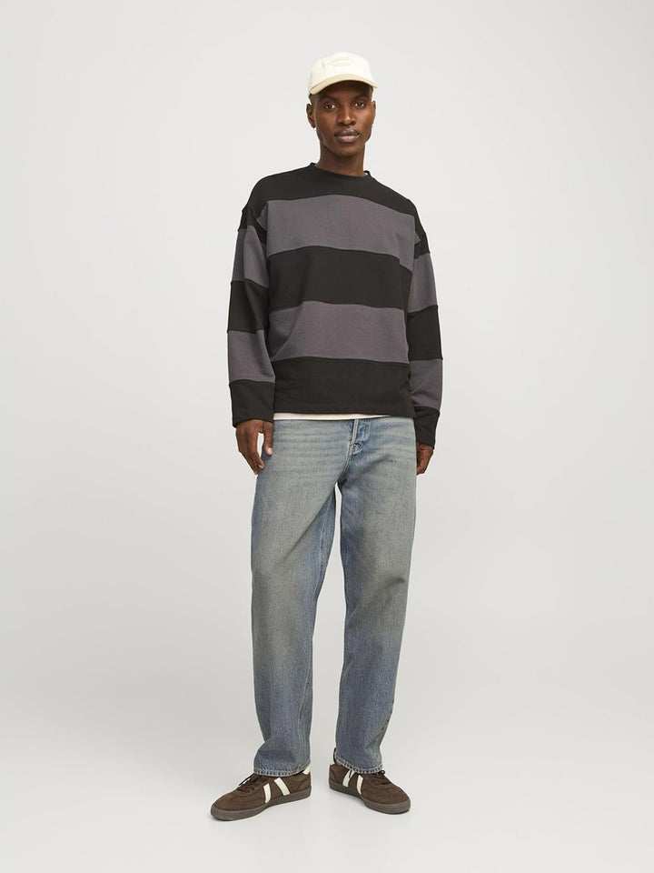 JACK & JONES Male Loose fit Jeans JJIEDDIE JJORIGINAL MF 710 NOOS Loose fit Jeans 28W / 32L Blue Den