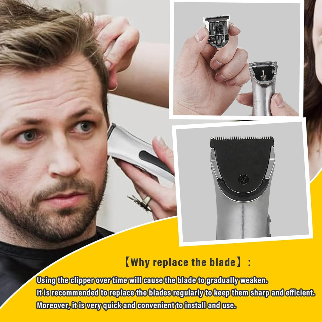 2er-Pack abnehmbare Ersatzklingen für den Haarschneider Wahl Mag 8841/8143/8700#2111 – für professio