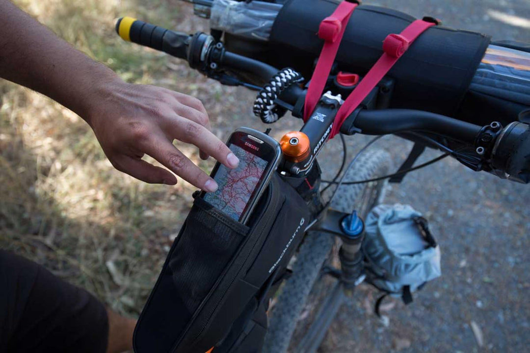 Blackburn Outpost Top Tube Tasche Schwarz, Schwarz