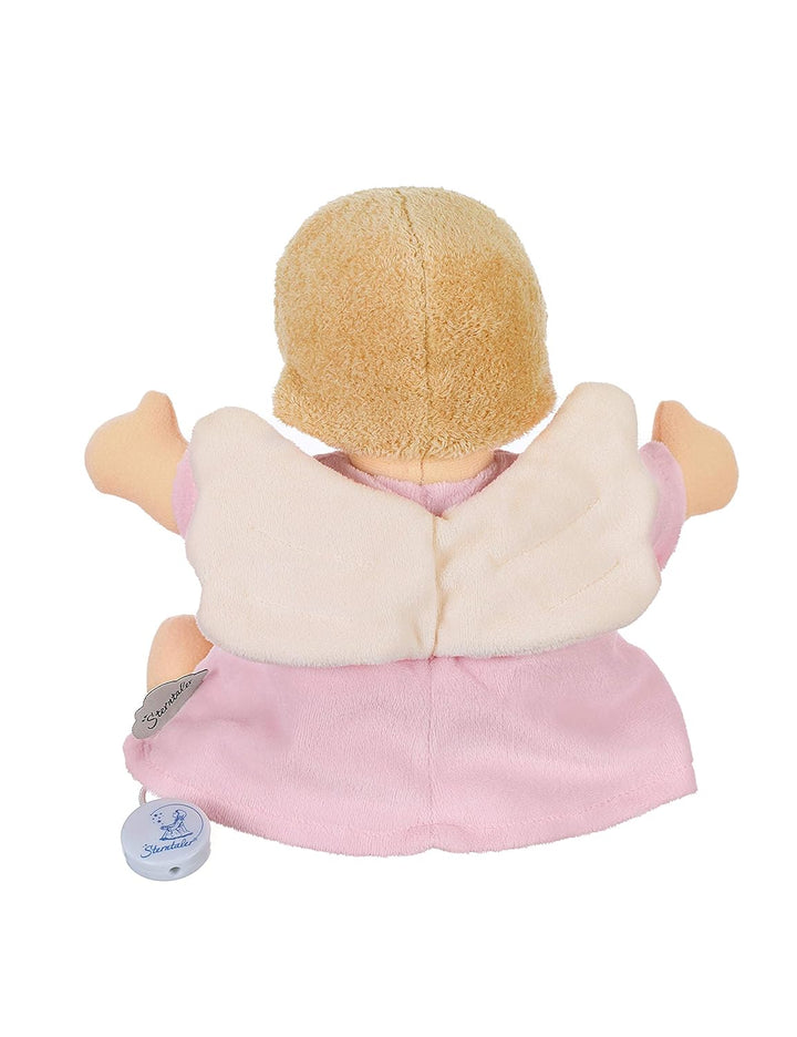 Sterntaler Spieluhr Schutzengel, Integriertes Spielwerk, Grösse: 27 cm, Rosa