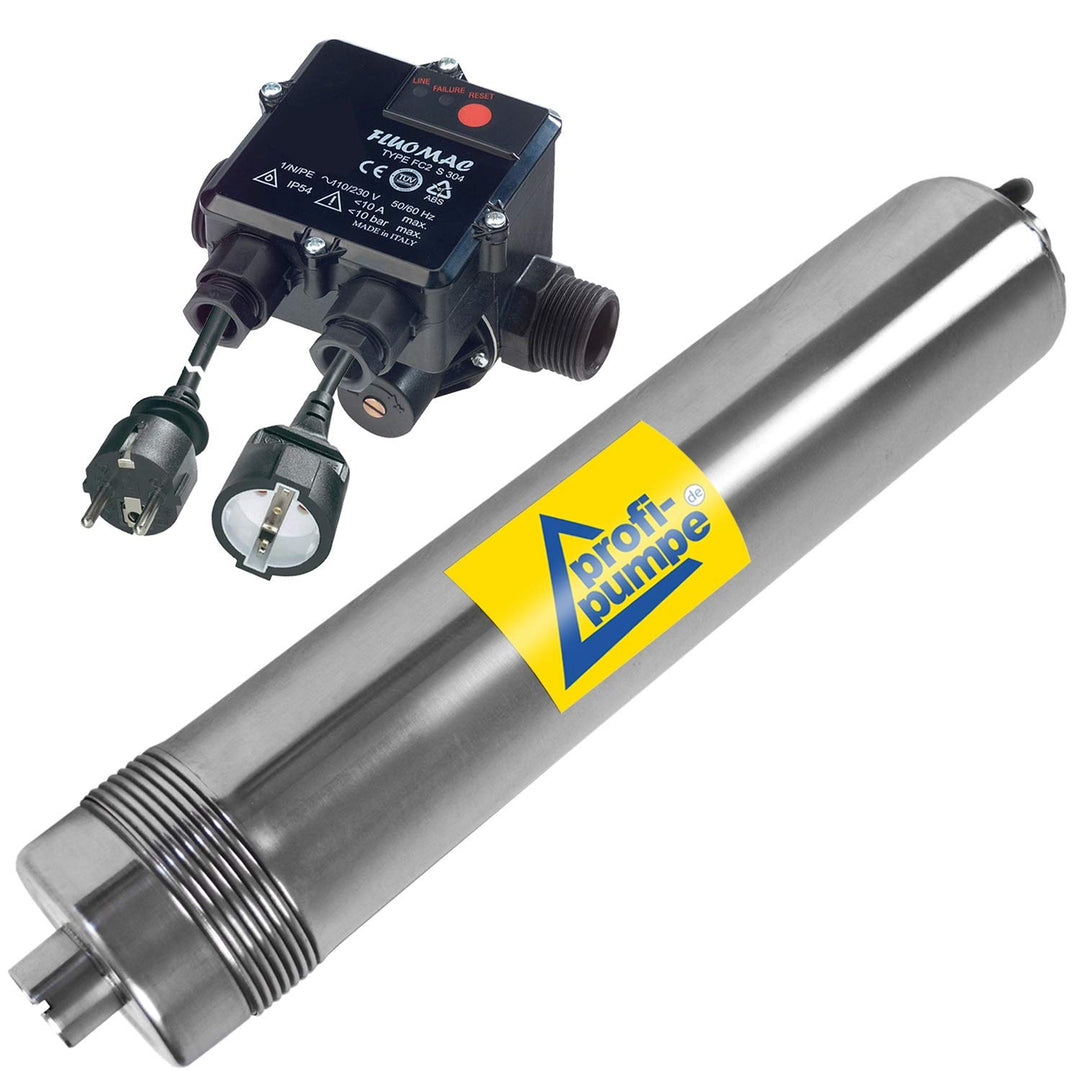 Tauchpumpe REGENWASSERPUMPE Regen-Star-Super 900 mit Durchflusswächter FLUOMAC® und 25 m Kabel, Zist