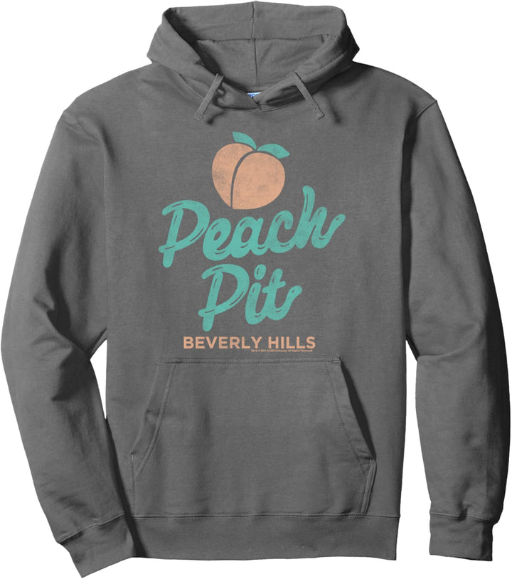 Beverly Hills 90210 Peach Pit Logo Pullover Hoodie