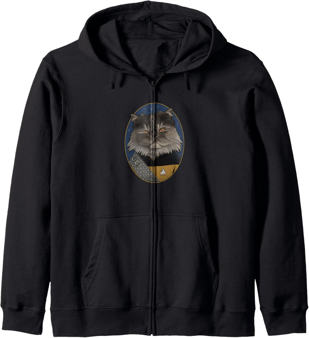 Star Trek Worf Cat Formation Kapuzenjacke