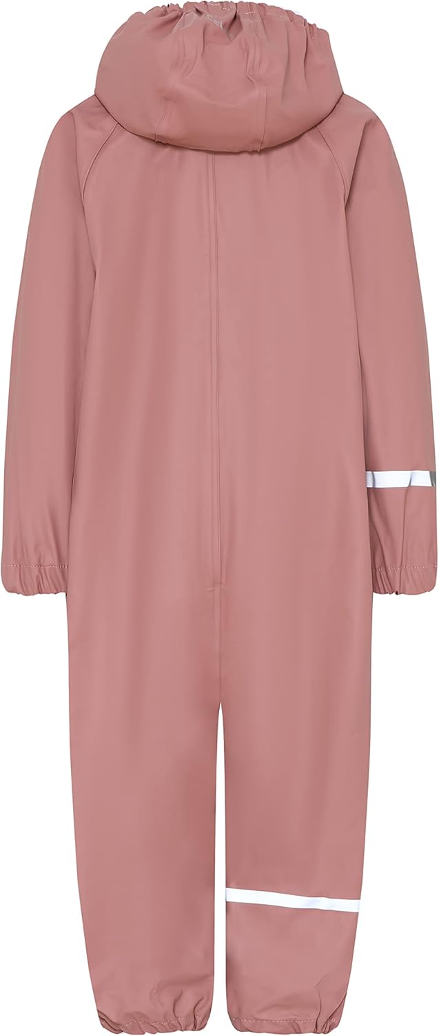 CeLaVi Unisex Basic PU rain Suit Regenmantel, Burlwood, 110