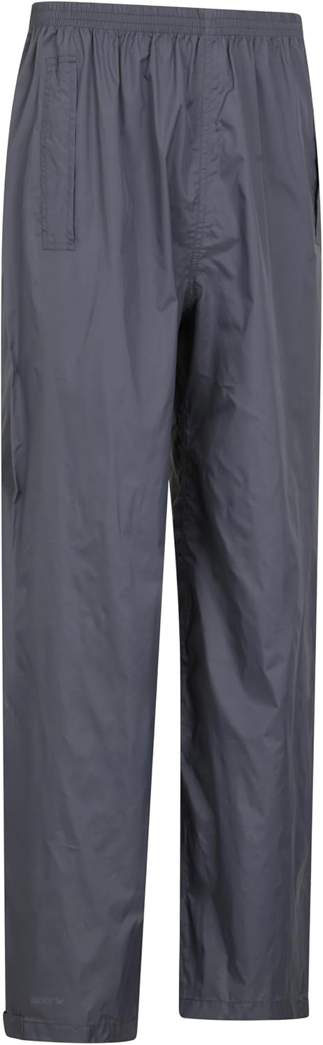Mountain Warehouse Pakka wasserdichte Überziehhose für Herren - Schnell trocknende Regenüberhose, ve
