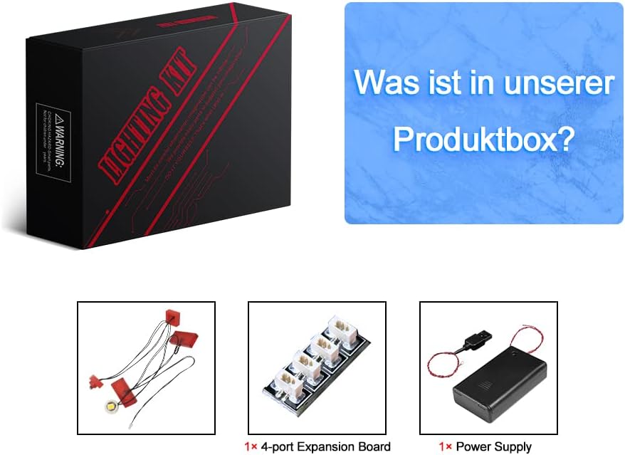 Led Licht Set Kompatibel mit LEGO Ferrari 512 M (Nur Lichter-Set,Kein Modell),Dekorations Led Beleuc