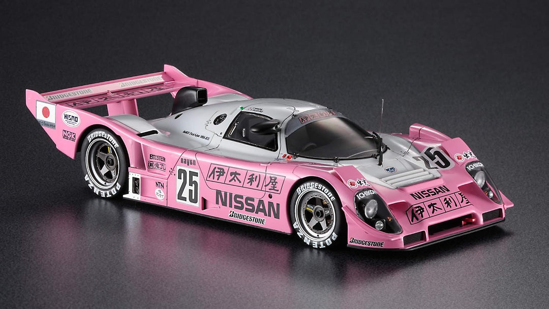 Hasegawa 20474 1/24 Italya Nissan R92CP, 1993 Suzuka 1000 km Race Winner Modellbausatz, Mehrfarbig,