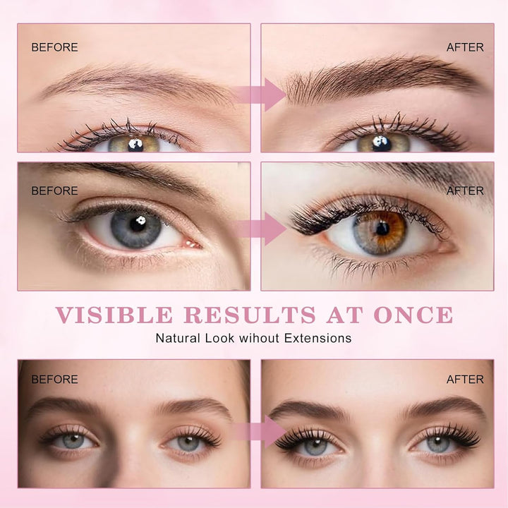 Wimpernlifting Set mit Schwarz, 2025 Lash lifting set mit Schwarz Professionell, Natürliche & Dicker