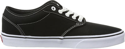 Vans Herren Atwood Sneaker 37 EU Schwarz Canvas Blk Wht 187, 37 EU Schwarz Canvas Blk Wht 187