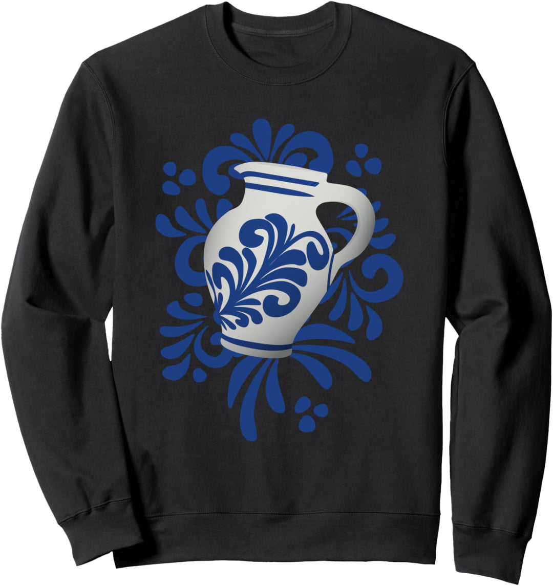 Hessische Geschenkidee Apfelwein, Äppler im Bembel Sweatshirt