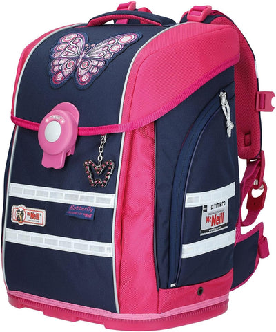 McNeill Ergo Primero Schoolbag Butterfly