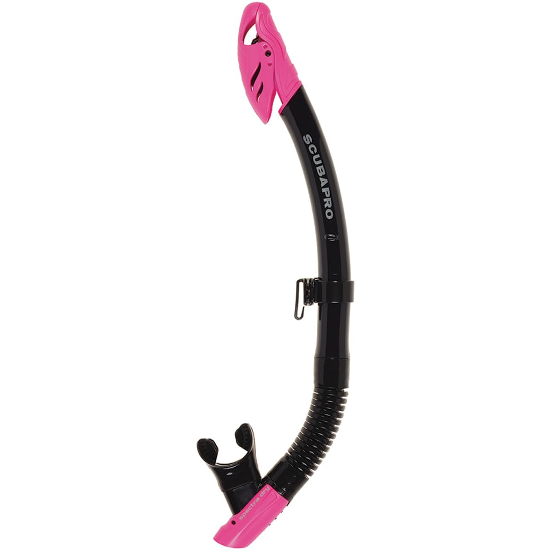 SCUBAPRO Spectra Dry Schnorchel schwarz/pink, schwarz/pink