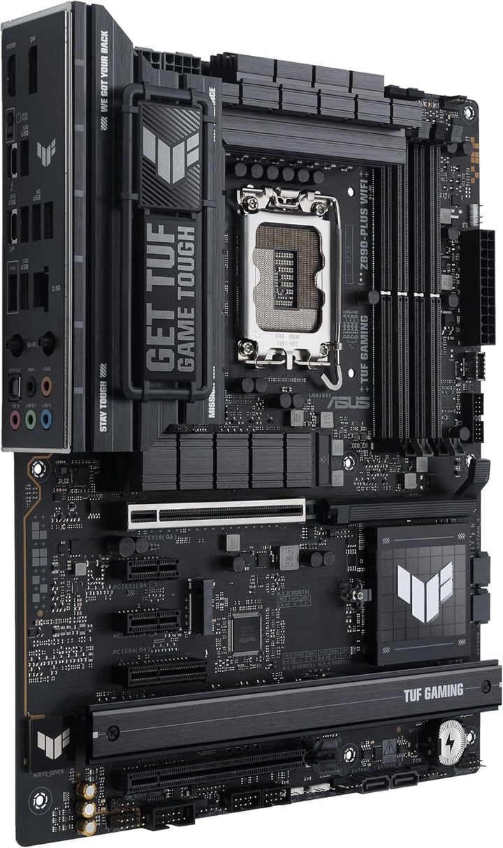 ASUS TUF Gaming Z790-PLUS WiFi Mainboard Intel Z790 LGA 1700 ATX (PCIe 5.0, Four M.2, 16+1 DrMOS, DD