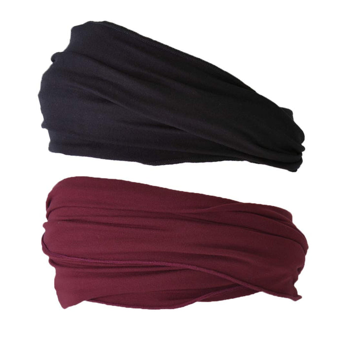 Dünnes Lauf Stirnband Sport Haarband Herren, Bandana Damen Sommer Japanische Mode Lang, Loop Tuch Zu