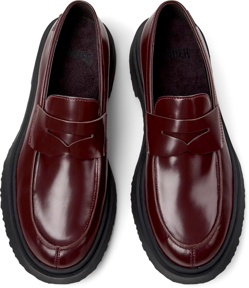 Camper Herren Runner K21-k100841 Sneaker 43 EU Burgundy 045, 43 EU Burgundy 045