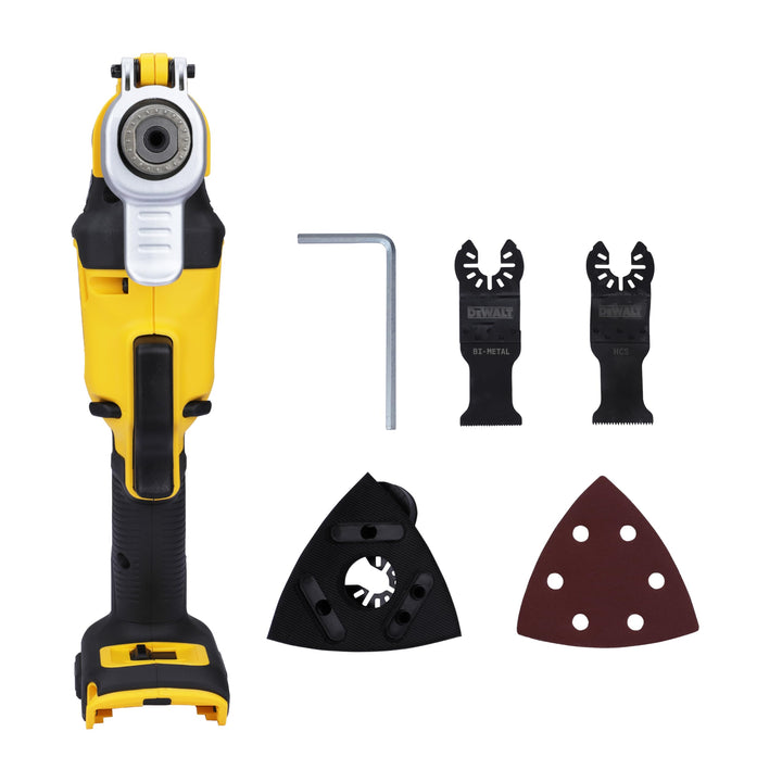 DeWALT DCS356N 18V Li-Ion accu multitool body - koolborsteloos, ohne Akku ohne Ladegerät Einzeln, Ei