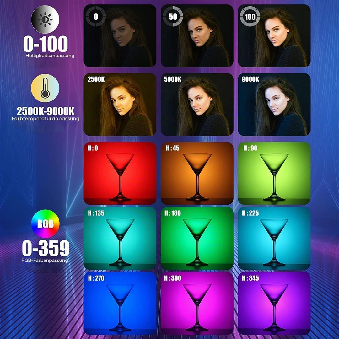 Ulanzi VL110 RGB-Videoröhrenlampe