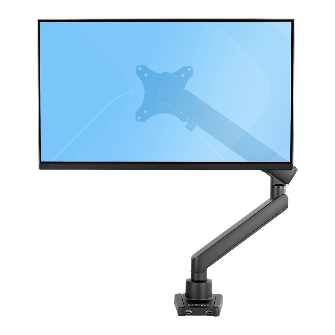StarTech.com Supporto da scrivania per monitor VESA da 17" a 34" - 2 porte USB 3.0 integrate - con g