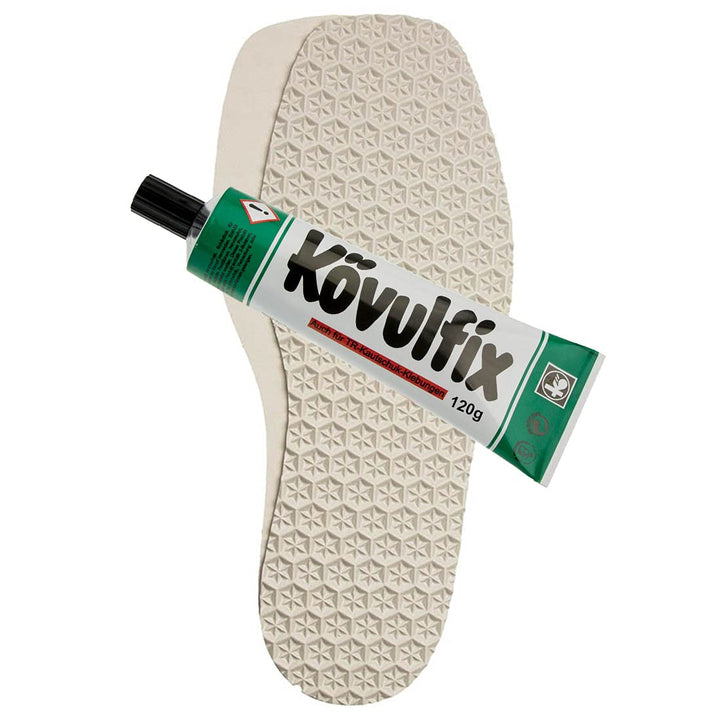 Langlauf Schuhbedarf Schuhreparatur Schuhsohle Star + Kövulfix 120g Schuhkleber - Sneaker Reparaturs