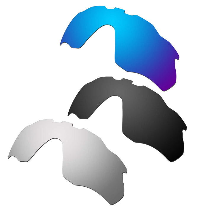 HKUCO verstärken Männer Ersatzgläser für Oakley Radar Pace Blau/Schwarz/Titan Sunglasses