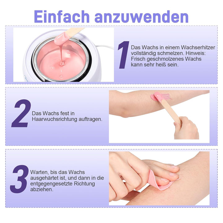 waxing set-wachs haarentfernung für zu Hause &amp; Salon
