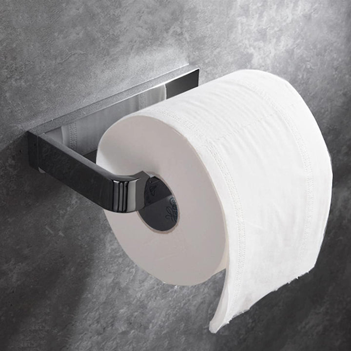 Flybath Toilettenpapierhalter Ohne Deckel Massiver Messing Vierkant Bad WC Rollenhalter Wandmontage