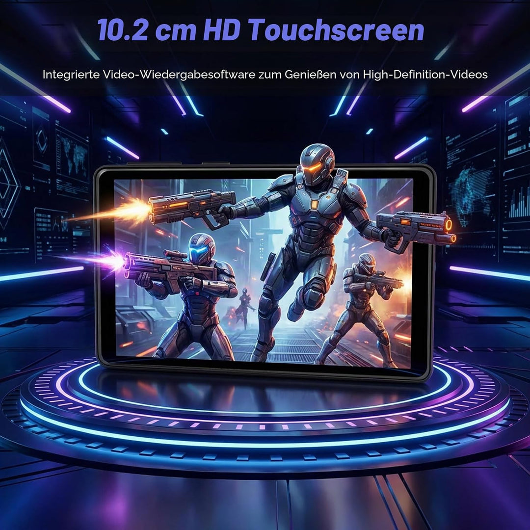 96GB MP3 Player mit Bluetooth und WiFi, Android 13 Musik und MP4 Player für Kinder, 4 Zoll IPS Touch