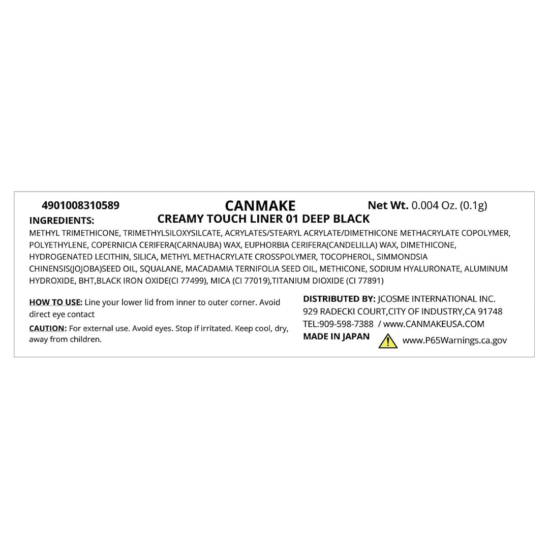 Scan Make-up cremige Note Liner 01 tiefschwarz 0,08 g