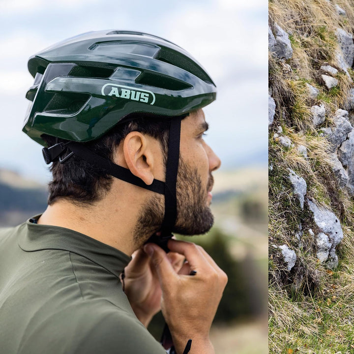 ABUS Rennradhelm PowerDome ACE - mit ABUS Race Cap - leichter Fahrradhelm mit cleverem Belüftungssys