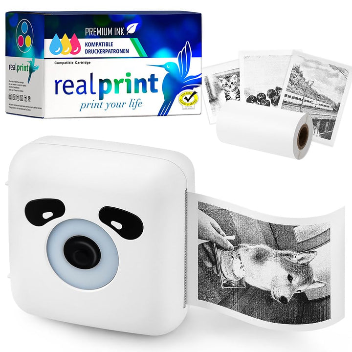 Colibri | Mobiler Thermodrucker | Thermal-Inkjet | Bubble-Jet Drucker mit USB und Bluetooth für Foto