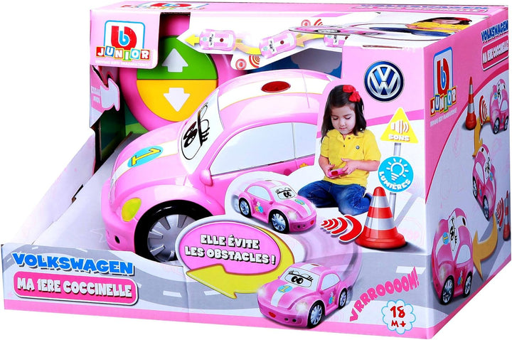 Bburago Maisto France 92003R Volkswagen Spielzeugauto für Kinder, Rosa, Rosa