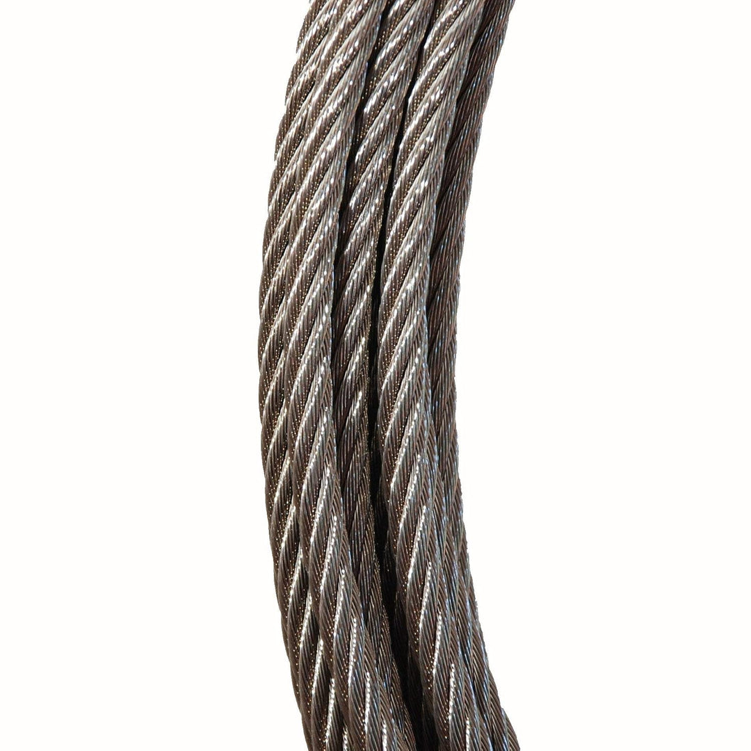Drahtseile24 Edelstahlseil, Edelstahl Drahtseil, Edelstahldrahtseil V4A | 7x19 | 5mm Stärke | 20m Lä