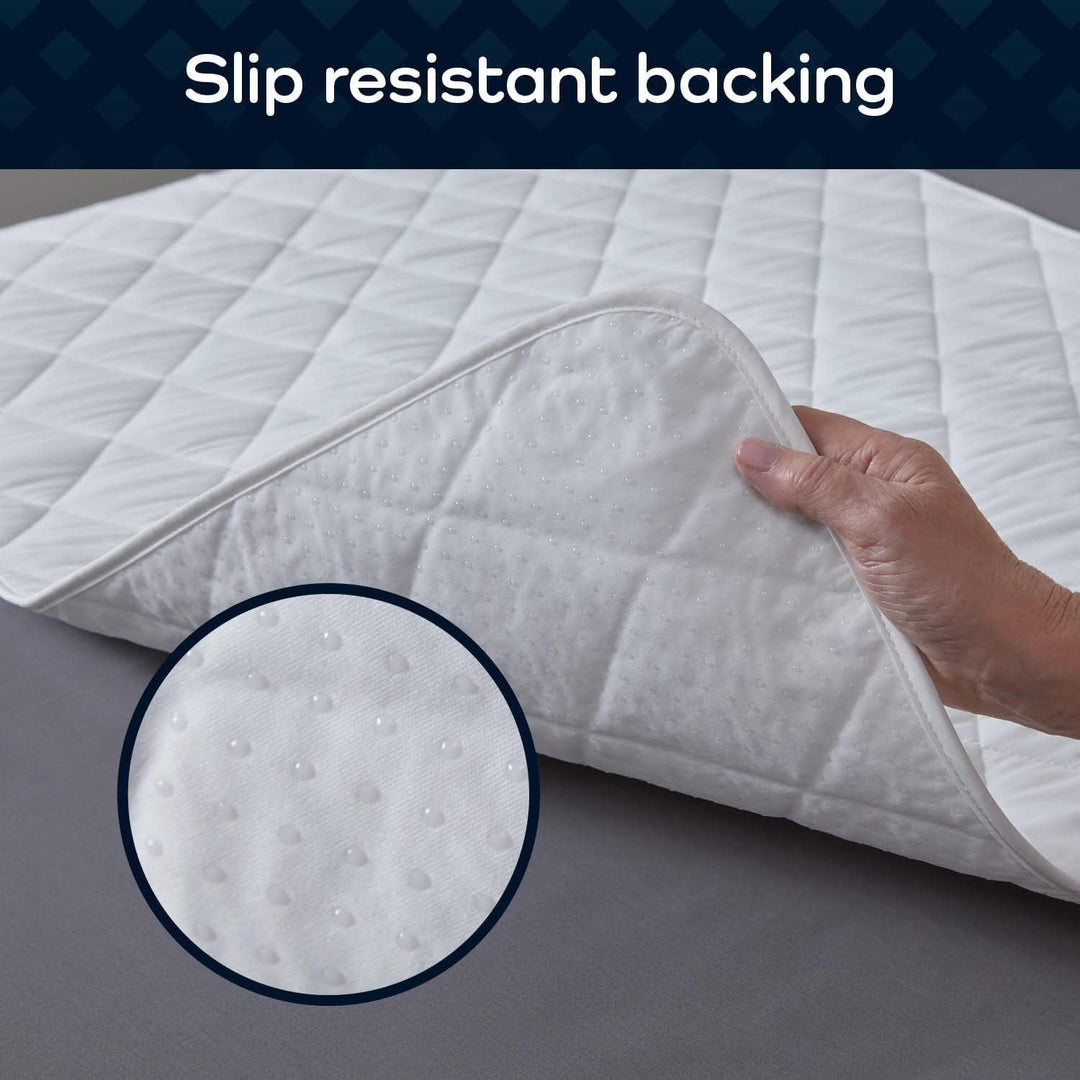 wasserdichte Bettauflage von GuardedSleep | Abwaschbares Betttuch in Premium-Qualität für Erwachsene
