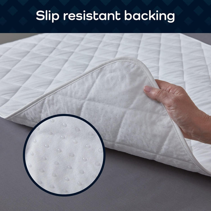 wasserdichte Bettauflage von GuardedSleep | Abwaschbares Betttuch in Premium-Qualität für Erwachsene