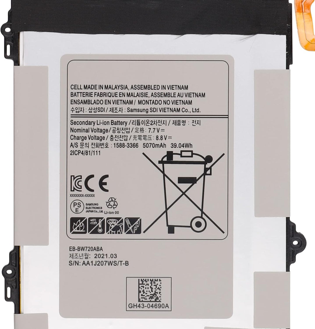 Swark Replacement Akku EB-BW720ABA Kompatibel mit Samsung Galaxy Book 12.0" SM-W720 SM-W723 SM-W723Q