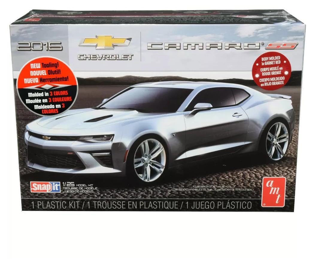 Round2 AMT982M/12 1/25 2016er Chevy Camaro SS, Snap kit
