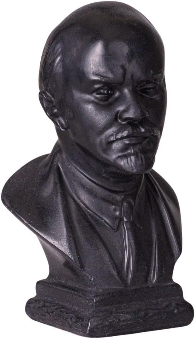 danila-souvenirs Sowjetischer russischer Leader Wladimir Lenin Stein Büste Statue Skulptur 9,5 cm
