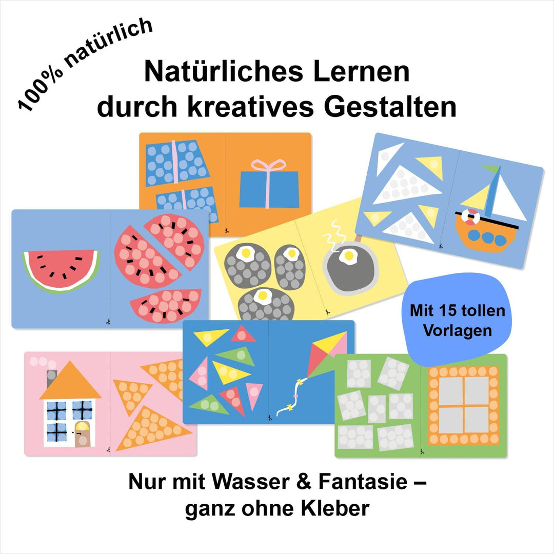 Playmais Classic Colors & Forms | 800 Playmais Teile | Bastelset | natürliches Spielzeug | inkl. Sch