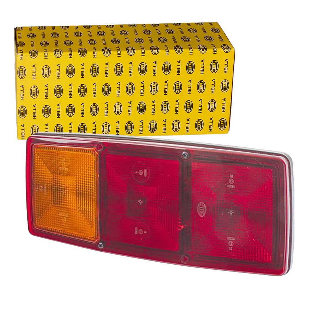 HELLA - Heckleuchte - Halogen - ECE - links - 2SE 003 167-031 Leuchtefunktionen: 4 links 12/24V, Leu