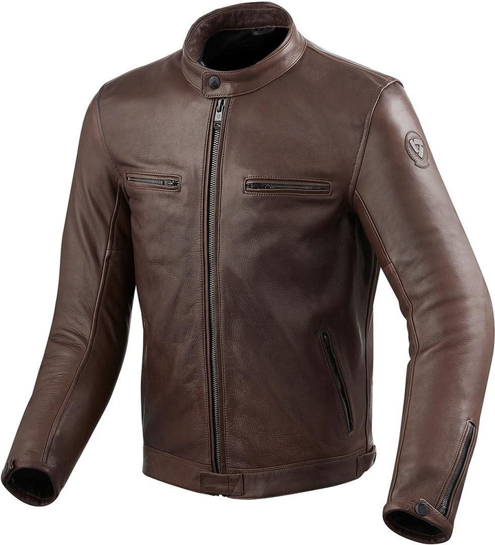 Revit Gibson Lederjacke 56 Braun