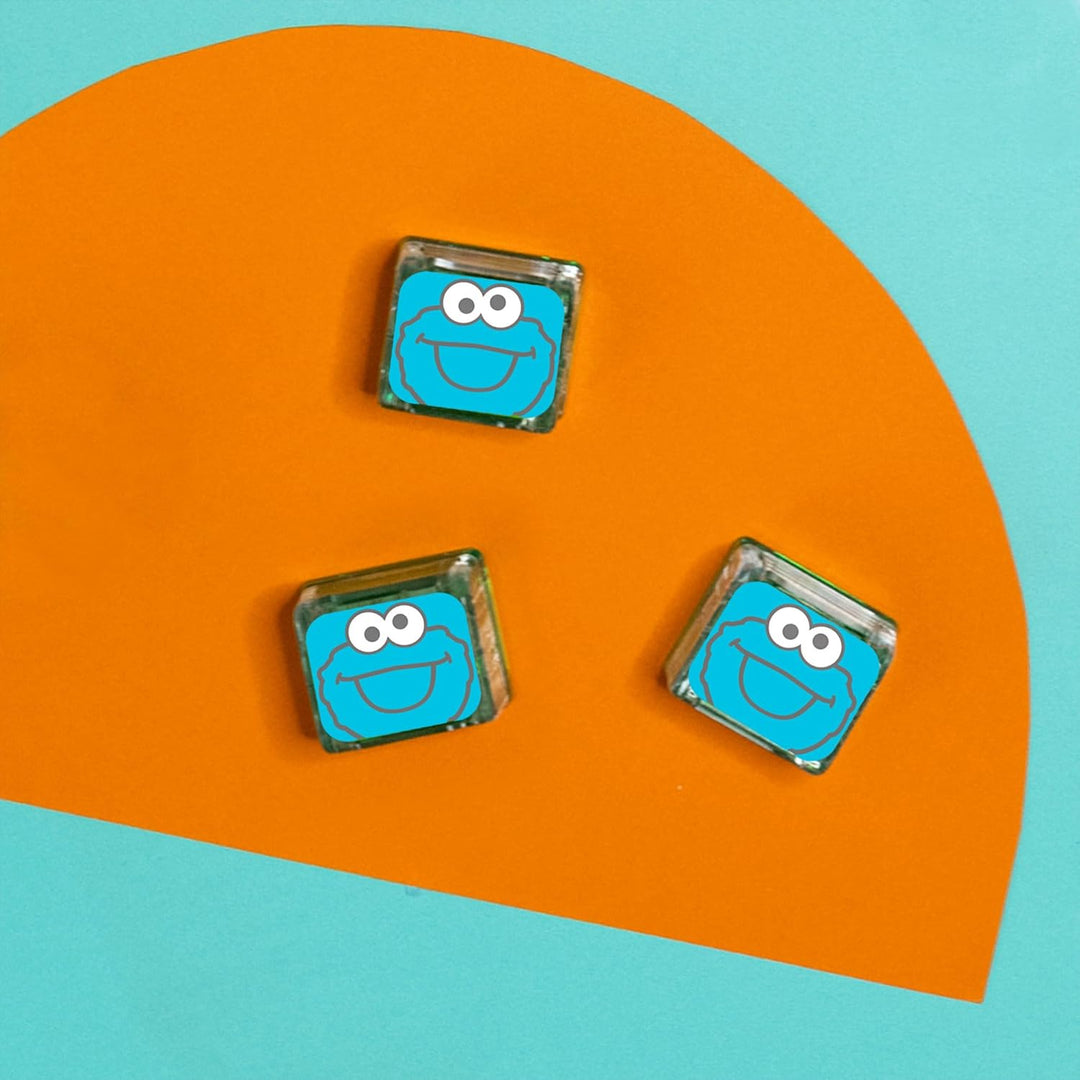 Glo Pals Cookie Monster Cubes Cookie Monster blau, Cookie Monster blau