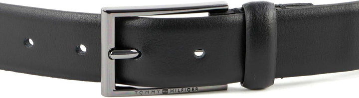 Tommy Hilfiger Formal Leather Belt 3.0 W90 Black