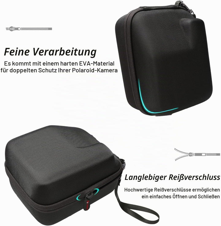 XANAD Tasche für Kamera, kompatibel für Polaroid Now Gen 2 / Polaroid i Type Sofortbildkamera (Grün)