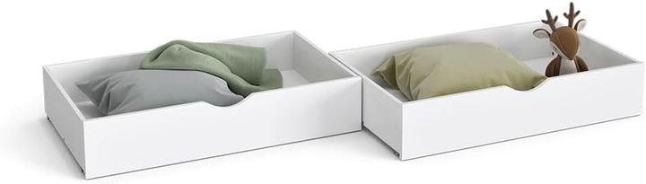 VitaliSpa Bettschublade Schubladenbett Aufbewahrung Everest 98x20 modern Rollschublade Kinderzimmer